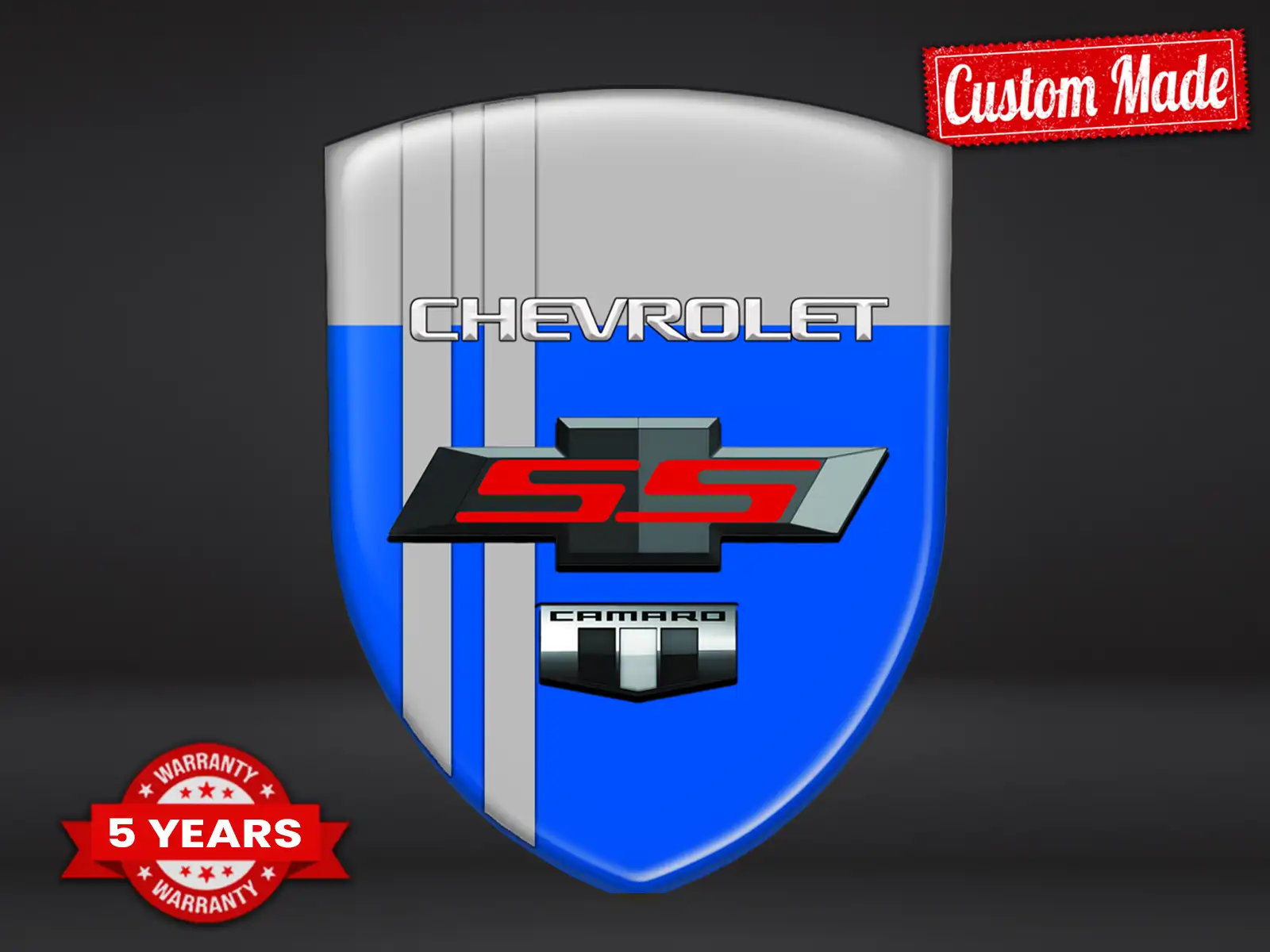 Chevrolet Adesivi Logo Personalizzati Robusti Multiuso Pregio